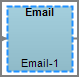 Email process node icon