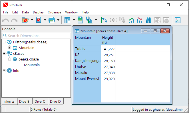 cBase from list-input