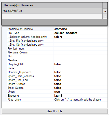 VI Filein Object Attributes