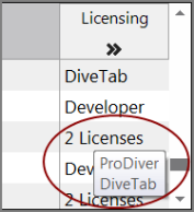 License popup License popup