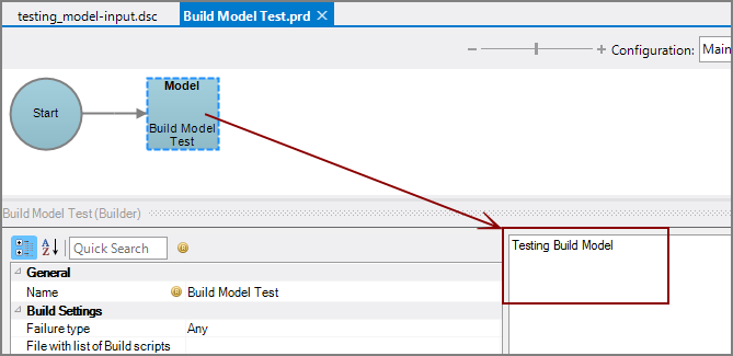Production Build Model Node with comments Production Build Model Node with comments