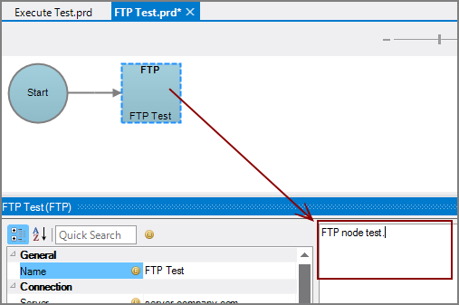 Production FTP Node with comments Production FTP Node with comments