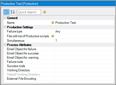 Production Production Node Attributes