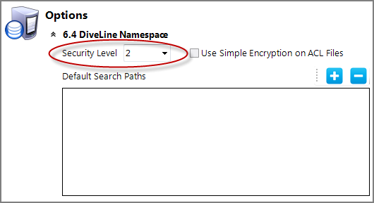 Server Settings Options Security Level Server Settings Options Security Level