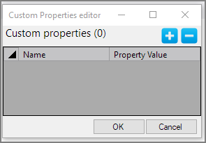 Custon Properties Editor