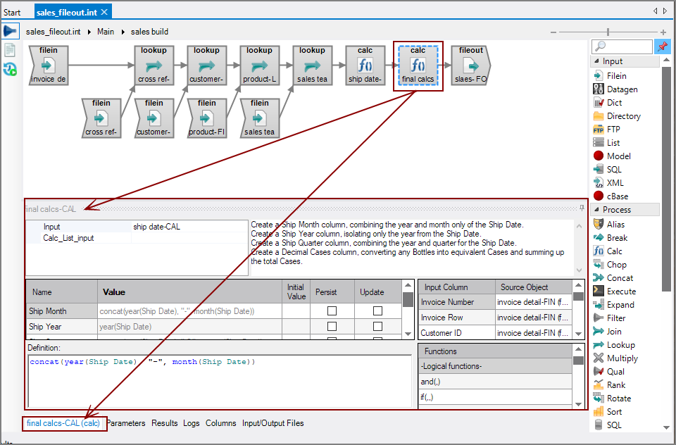 VI Calc object properties VI Calc object properties
