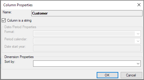 VI cBase Output Column Properties Dialog Box VI cBase Output Column Properties Dialog Box
