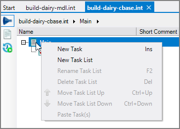 VI Task Context Menu VI Task Context Menu