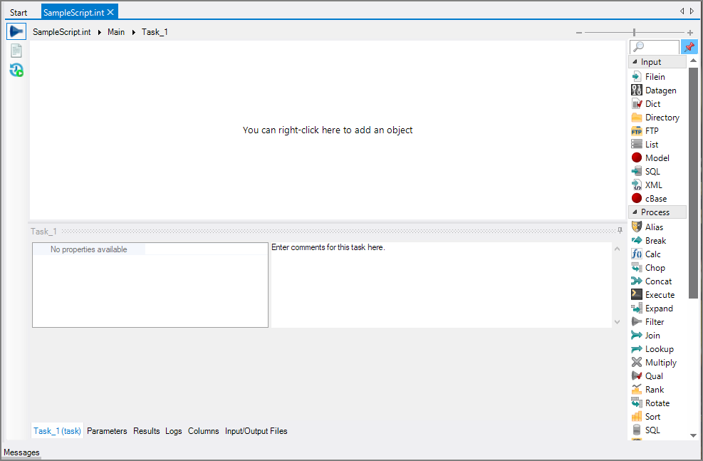 VI Sample Empty Script VI Sample Empty Script