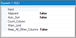 VI Squash Attributes VI Squash Attributes