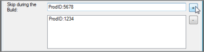 VI Builder Object - Column Properties Skip duirng Build Example of a Skip during the Build for the Builder output object's column properties dialog box