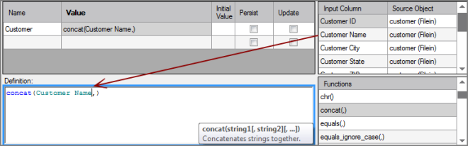 VI Calc Definition - add customer VI Calc Definition - add customer