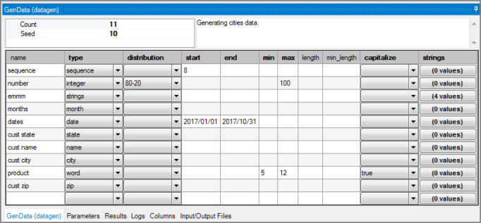 VI Datagen Sample Grid VI Datagen Sample Grid