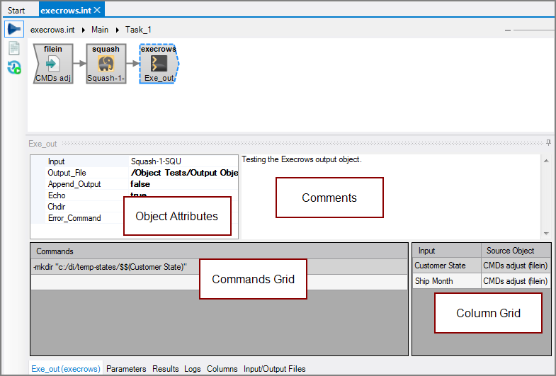VI Execrows Object All Panes VI Execrows Object All Panes