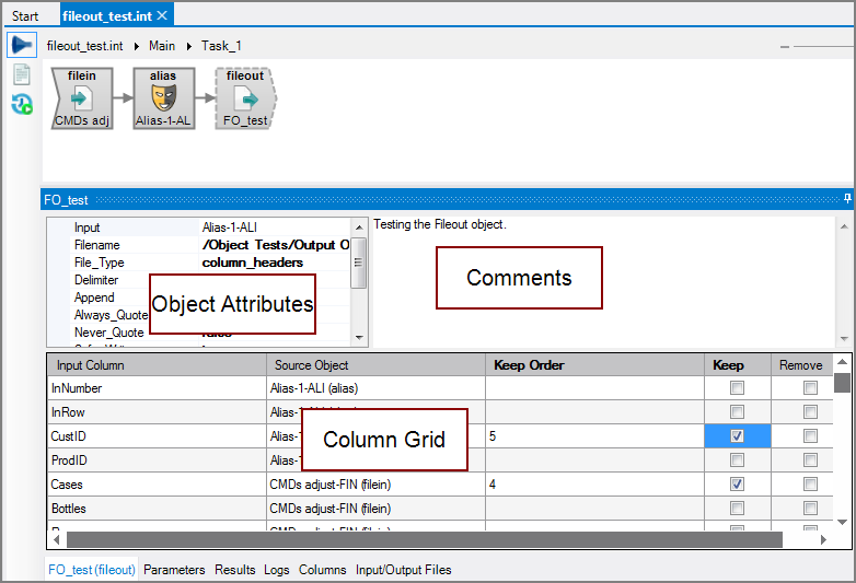 VI Fileout Object All Panes VI Fileout Object All Panes