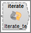 VI Iterate Object Icon Icon for the VI Iterate output object