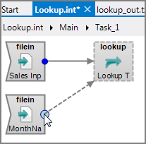 VI Lookup Object Connect Secondary Making a secondary connection to VI Lookup object
