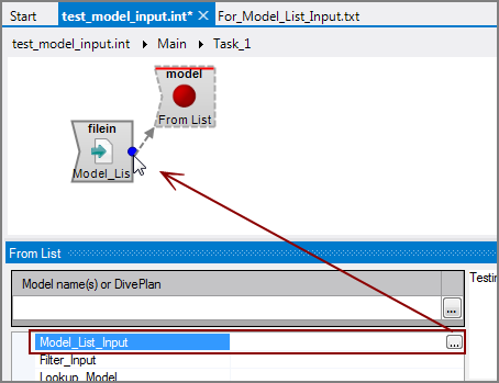 VI Model List Input accepted VI Model List Input accepted