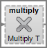VI Multiply Object Icon Icon for the Multiply process object