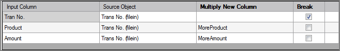 VI Multiply Object Column Grid Example of a VI Multiply object column grid