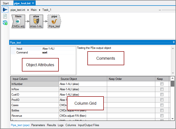VI Pipe Object All Panes VI Pipe Object All Panes