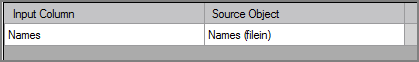 VI Qual Object Column Grid Example of VI Qual object column grid