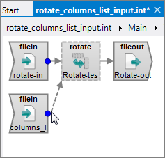 VI Rotate Attach Column_List_Input Attaching a Column_List_Input to a VI Rotate object