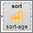 VI Sort Object Icon Icon for the VI Sort process object