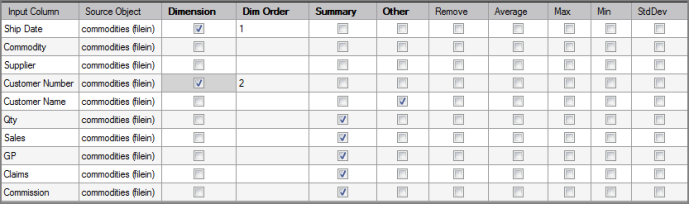 VI Squash Column Grid Example of VI Squash columnn grid