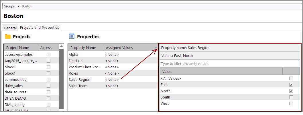 Edit Group Properties